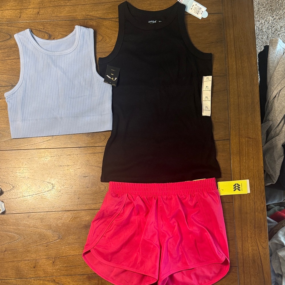 Girls Work Out Set, Size 14